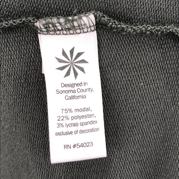 Athleta Criss Cross Wrap Front Sweatshirt Size XS - Picture 8 of 8